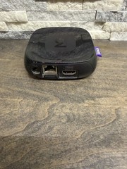 Roku 3 4200X Streaming Player w/ Remote Power Adapter Tested Works