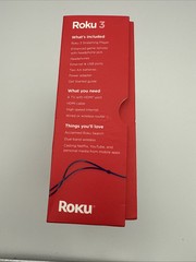 Roku 3 4200RW (3rd Generation) Media Streamer – Black