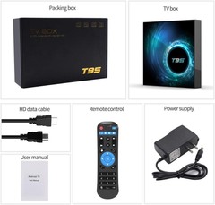 Android TV Box 10.0 – Quad-core, 4GB RAM, 128GB ROM, 6K Resolution, Dual WiFi