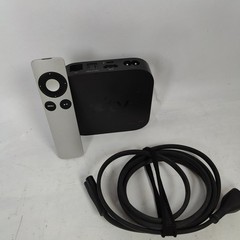 Apple TV A1378 2nd Gen Media Streamer HDMI Optical Audio Remote Power Cable