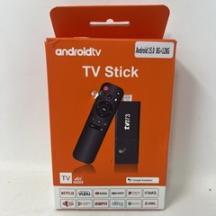 TVR3 Andriod TV Stick 8GB+128 Media Player Smart 4K TV Stick, HD2.0, Wifi