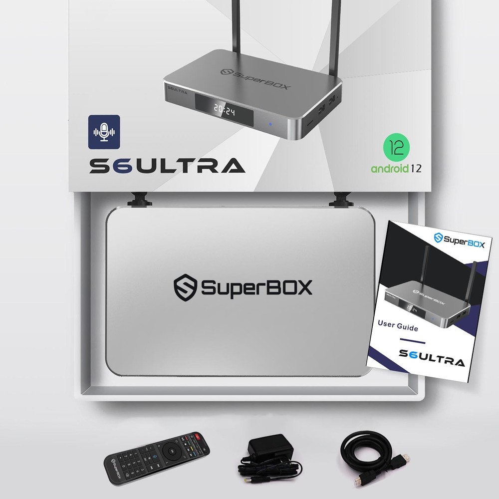New 2025 SuperBox S6 Ultra TV BOX Authorized Dealers Authorize Sellers FREE SHIP