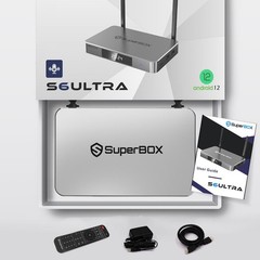 SuperBox S6 Ultra TV BOX Speech Control Free Ship Ship Same Day