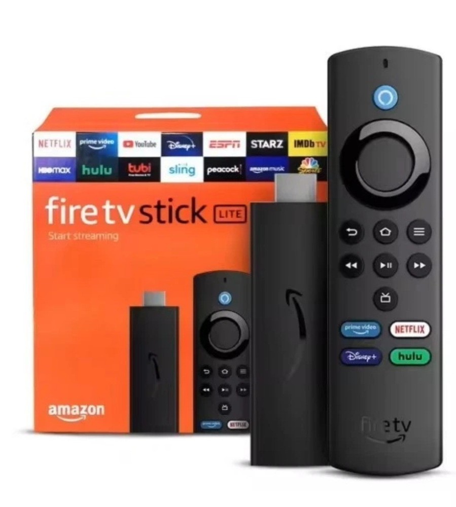 Amazon Fire TV Stick Lite Media Streamer – Black New Sealed