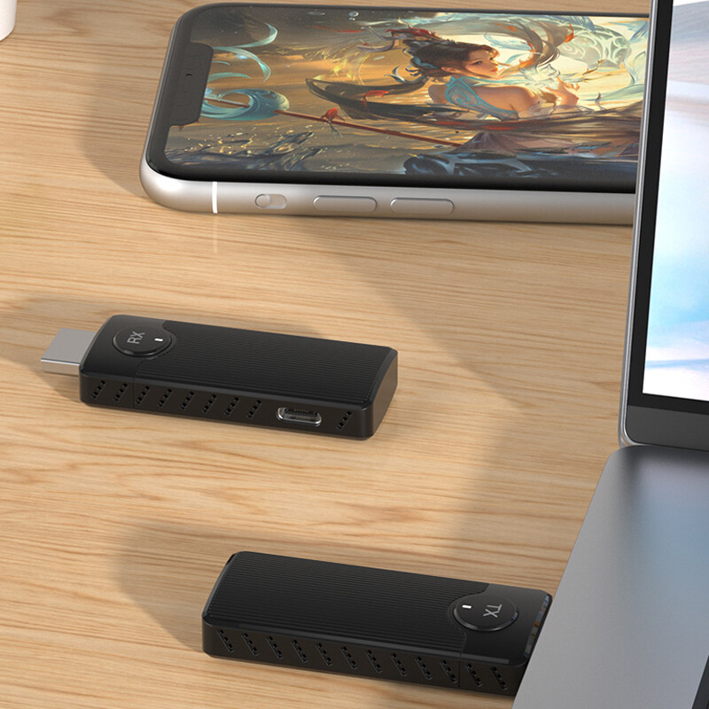 Screen Mirroring Wireless HD Transmitter Receiver Wireless Same Screen Device 5G