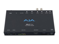 AJA HELO-PLUS H.264 Streamer Recorder 1080p60 SDI/HDMI Dual Stream