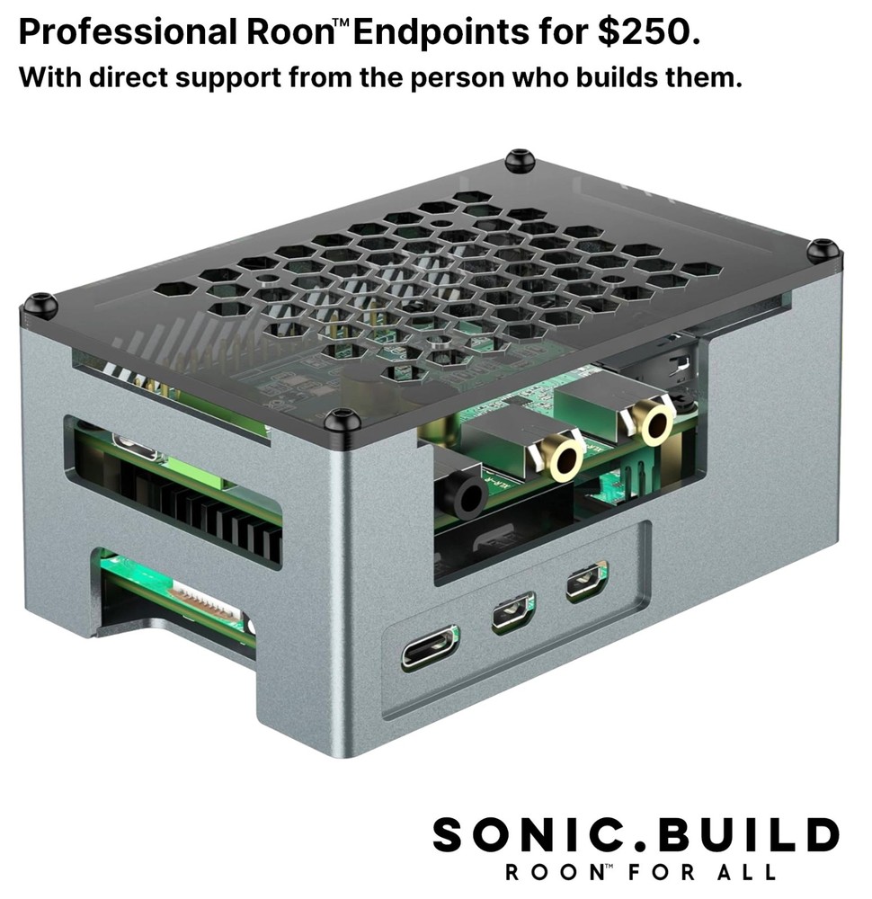 Roon Endpoints – Plug and Play, with Stereo RCA Outputs