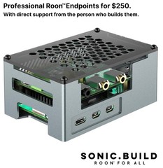 Roon Endpoints – Plug and Play, with Stereo RCA Outputs