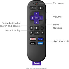 Express 4K+ | Streaming Device 4K/HDR, Voice Remote, Free & Live TV