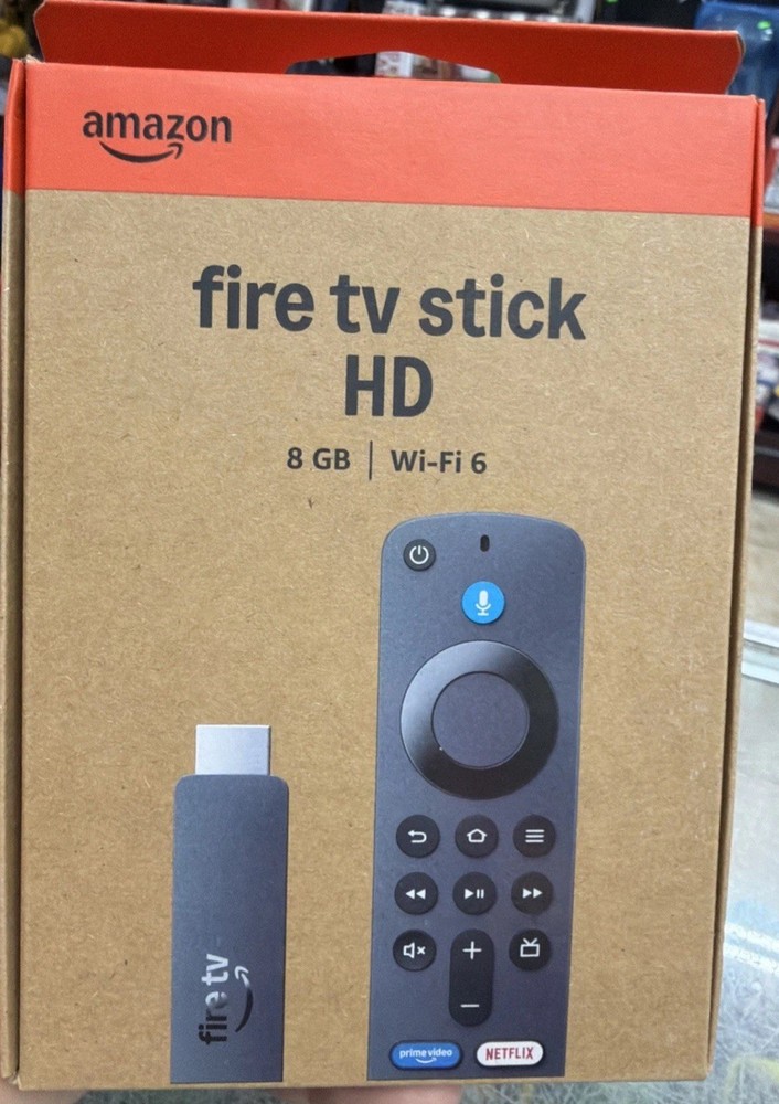 Amazon Fire TV Stick HD Alexa Voice Remote Streaming Device NEW Sealed WiFi 6