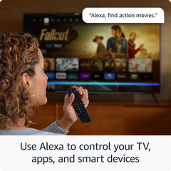 Amazon Fire TV Alexa Voice Remote Pro (Newest Model) with Remote Finder, TV Cont