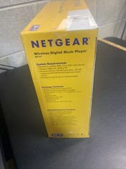 NETGEAR WIRELESS DIGITAL MUSIC PLAYER MODEL MP101 NEW NEVER USED