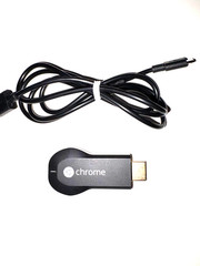 GOOGLE CHROMECAST H2G2-42 HDMI MEDIA STREAMER w/ USB CABLE VGC