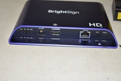 Brightsign HD3 HD223 1080p Digital Signage Media Player HDMI VGA W/PS 16GB