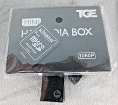 TGE Mini HD MEDIA BOX 1080p Video*Audio*Pictures*Subtitles Opened Box BRAND NEW