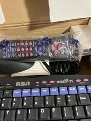 RECEIVER RM2100 RCA MSN INTERNET RECEIVER KIT WEB TV REMOTE & AC ADAPTER New