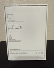 BOX ONLY Apple TV 4K 64GB Wi-Fi Media Streamer 3rd Gen