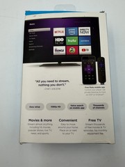 Roku Express HD Streaming Media Player 3900RW – Open Box – Complete