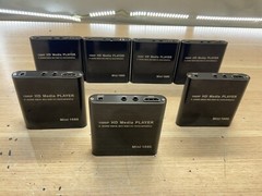 7 Mini HDMI Media Player 1080P HDD RM RMVB DIVX AVI MKV USB SD MPEG JPEG/JUA2215