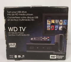 Western Digital WD TV 1080p HD Media Player (WD00AVN) – NEW IN OPEN BOX!
