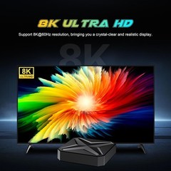 Android 14 TV Box 2026, Android TV Box 8K Ultra HD with 2GB RAM and 16GB ROM,…