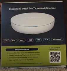 Tablo 4th Gen 2-Tuner Over-The-Air DVR Watch/Record Live TV TF1282B-R