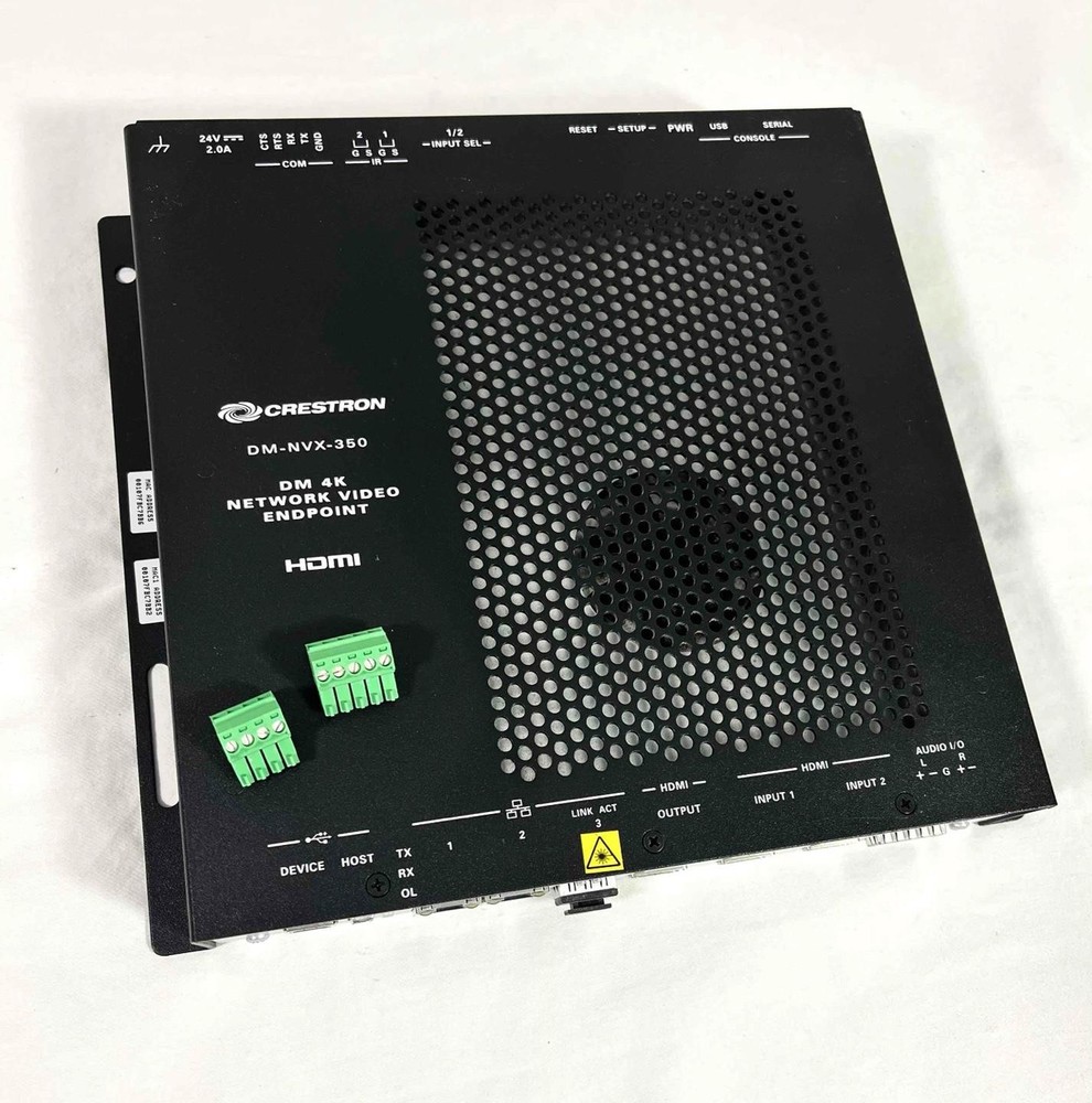 Crestron DM-NVX-350 4k Network Streaming Encoder/Decoder Pro AV Over IP