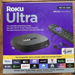 Roku Ultra HD 4K HDR Dolby Vision Atmos w Remote