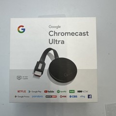 Google Chromecast Ultra 4K HDR TV streamer Black nc2-6a5-d