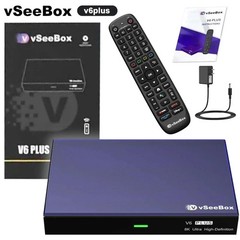 vSeeBox V5 pro, V6 Max, V6 plus ships free New sealed box units