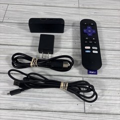 Roku Premiere 4K HDR Streaming Player Model 3920X w/Remote, HDMI, & Power Cables