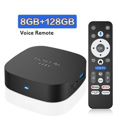 2025 New Android TV Box T1+ Rockchip RK3518 Android 16 8GB RAM 128GB ROM WiFi US
