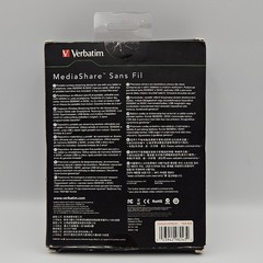 Verbatim MediaShare Wireless Go portable streaming device For iOS And Android