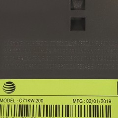 AT&T C71KW-200 Direct TV NOW Streaming Box Osprey Android TV OTT Box Player