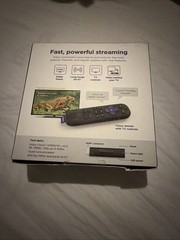 New & Sealed Roku Streaming Stick 4K HDR Dolby Vision, Wi-Fi Device SKU # 3820R2