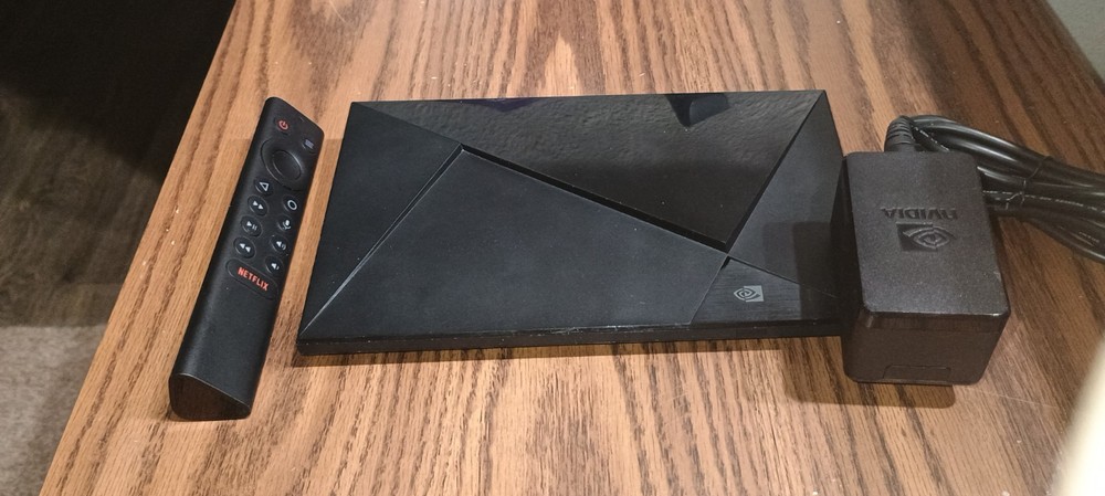 Nvidia Shield TV Pro 16GB P2571 4K MicroSD Toblerone Remote OEM Power Brick
