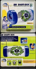 Room Gear Air Boom Box Inflatable with FM Radio Touch Sensitive Controls