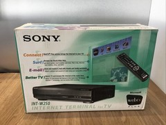 Sony INT-W250 Microsoft WebTV Plus Web Surfing Internet Terminal For TV 1999