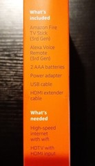 Amazon Fire TV Stick 3rd Gen. FHD Media Streamer w/Alexa Voice Remote (3rd Gen)