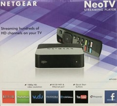 NETGEAR Neo TV Streaming Player NTV300 with OEM Remote & Power Adapter HDMI