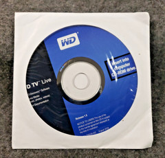 Western Digital WD TV Live Software CD….. ….. (C6B1)