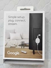 Google Chromecast with Google HD TV – Snow (GA03131-US) Untested No Cord