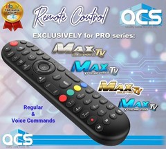 Voice Remote Control EXCLUSIVELY for ALL MaxTV GOLD PRO and XTREME PRO boxes