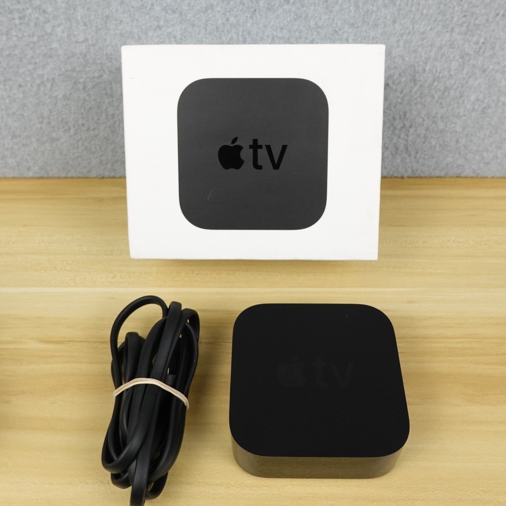 Apple TV 32GB 4K HD Media Streamer Black (MQD22LL/A) Pre-Owned NO REMOTE