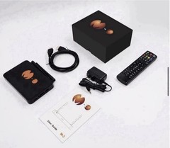 M3 “LATEST MODEL” 4K Wi-Fi TV Box 16GB Quad Core HDMI Remote Cable Adapter Black
