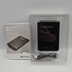 Verbatim MediaShare Wireless Go portable streaming device For iOS And Android