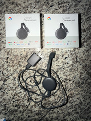 Google Chromecast (3rd Generation) – Charcoal – OPEN BOX