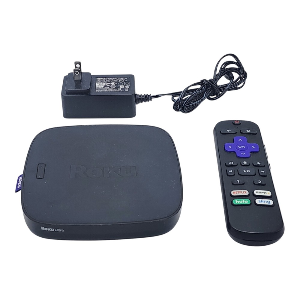 Roku Ultra 4670R (4670x) 4K HDR Streaming Media Player w/ Enhanced Remote/ Power