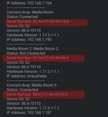 Sonos Connect:Amp Digital Music Streamer Gen 2 S2 App Only Tested Free Shipping