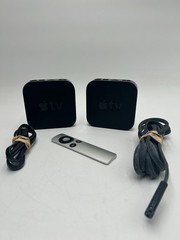 LOT OF 2 – Apple TV (3rd Generation) A1427 Media Streamer
